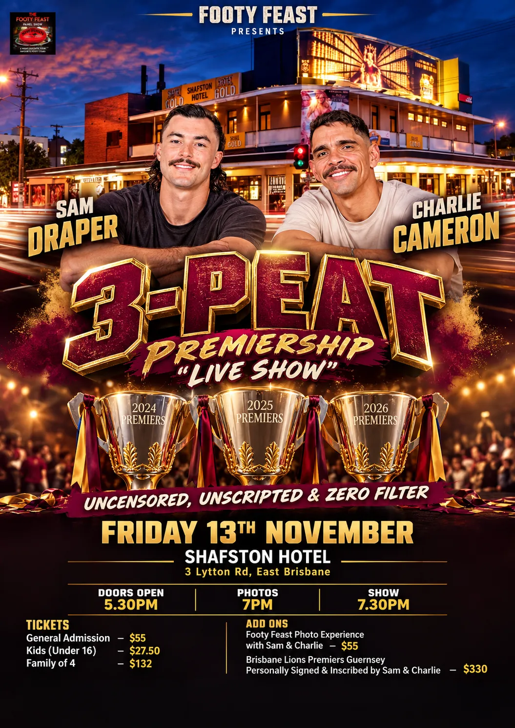 Ultimate Brisbane Lions Live Show