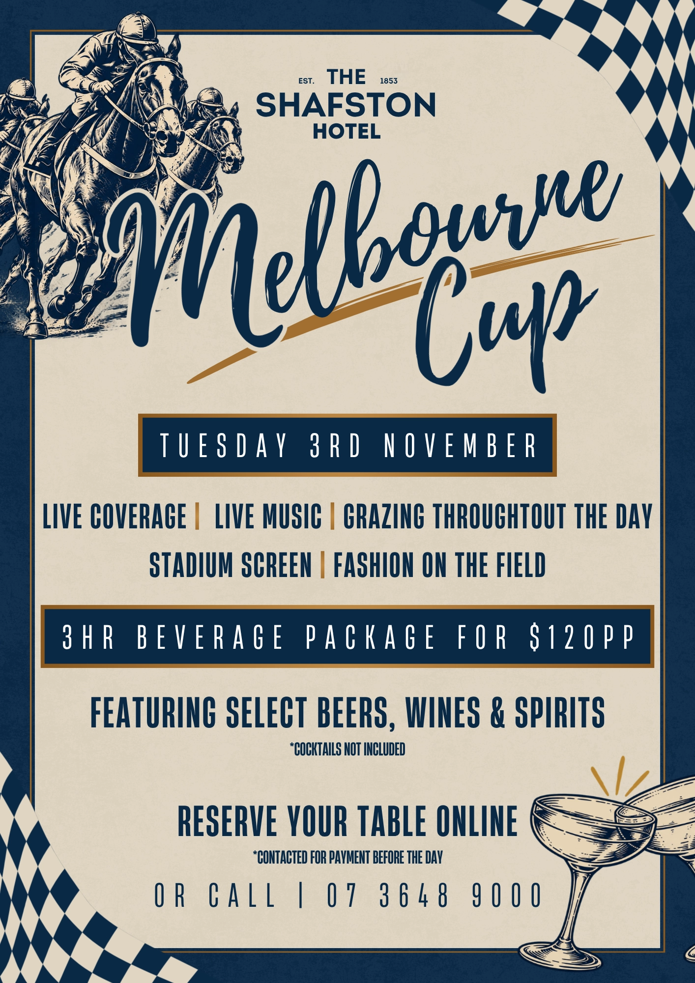Unmissable Melbourne Cup Race Day!